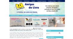 Desktop Screenshot of amigosdolivro.com.br